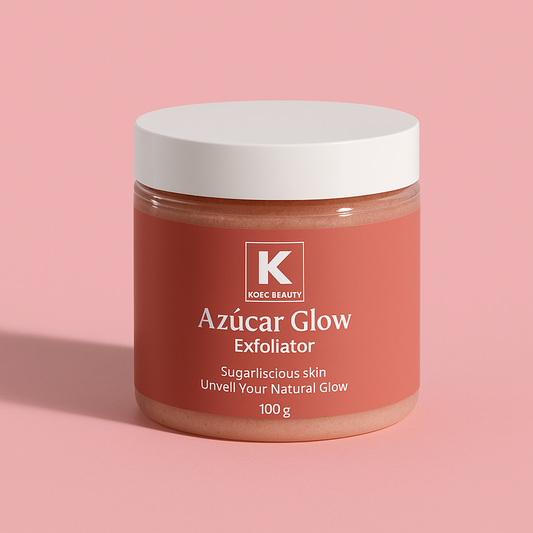 KOEC Beauty™ Azúcar Glow Exfoliating Sugar Scrub – 100g